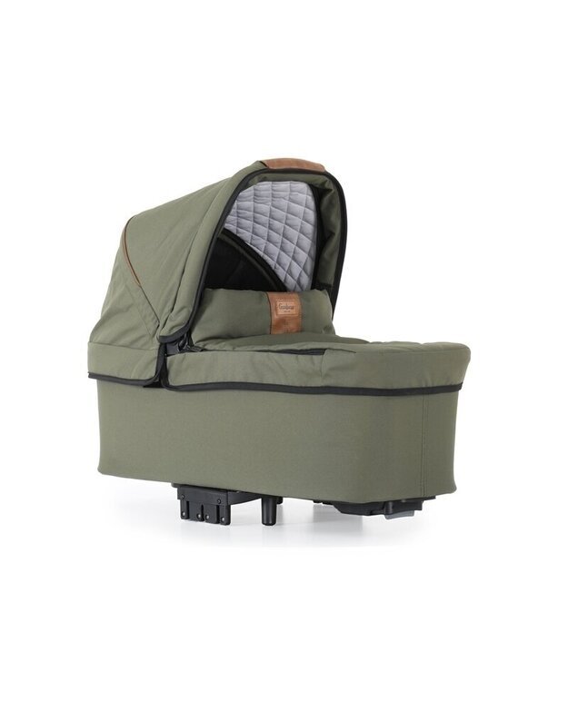 Universalus vežimėlio komplektas Emmaljunga NXT 90F Duo 2 in 1 Outdoor Olive/Black važiuoklė