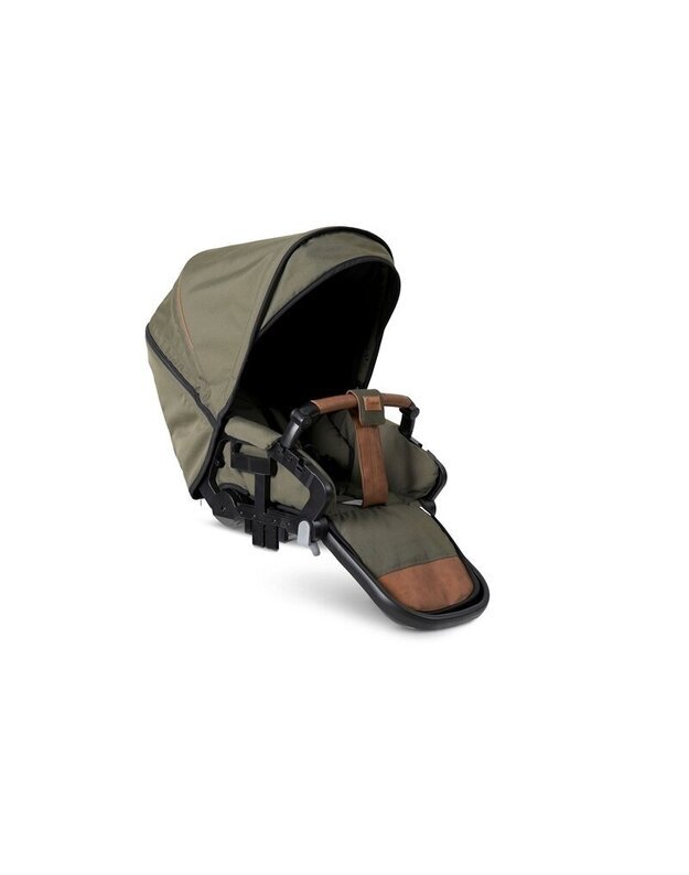 Universalus vežimėlio komplektas Emmaljunga NXT 90F Duo 2 in 1 Outdoor Olive/Black važiuoklė