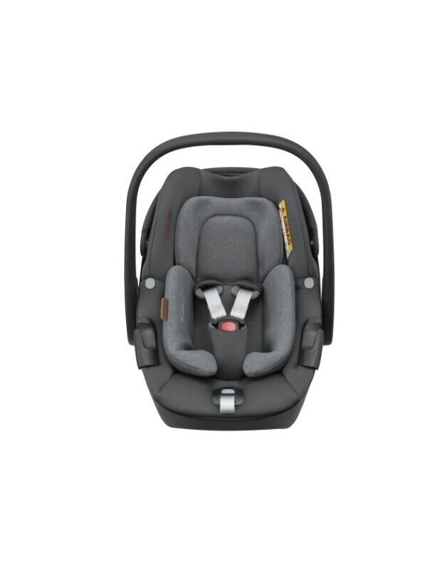 Automobilinė kėdutė Maxi cosi Pebble 360 Twillic Grey 0-13kg + ISOFIX MAXI COSI FAMILYFIX 360