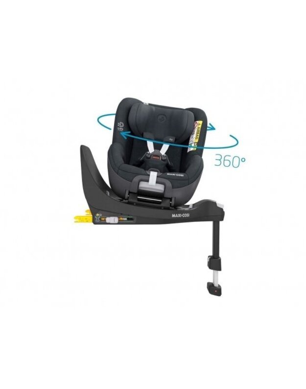 Maxi-Cosi Pearl 360 i-Size automobilinė kėdutė Authentic Graphite 0-18 kg