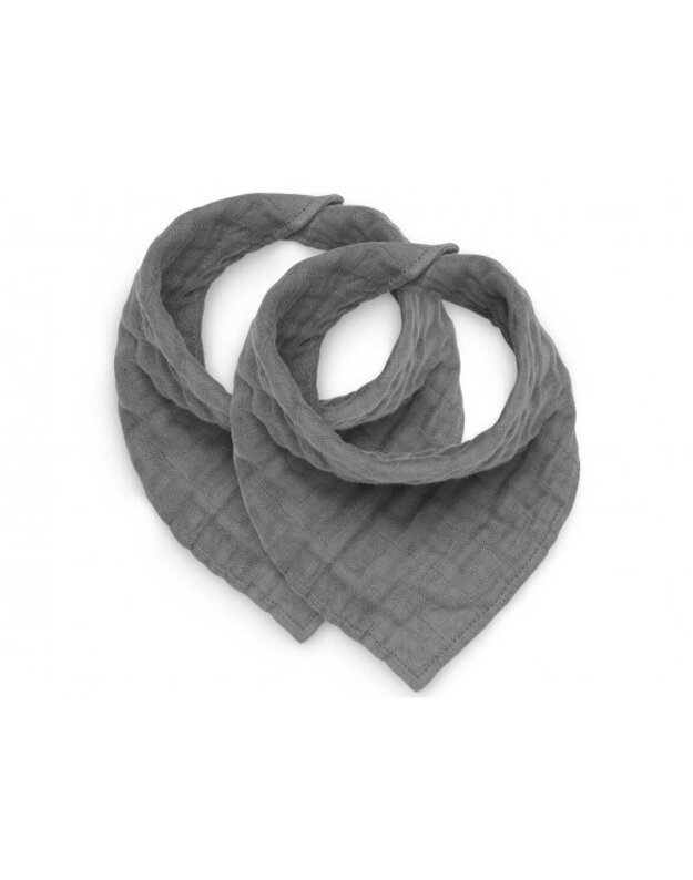 Jollein hidrofilinis seilinukas Bib Bandana Storm Grey