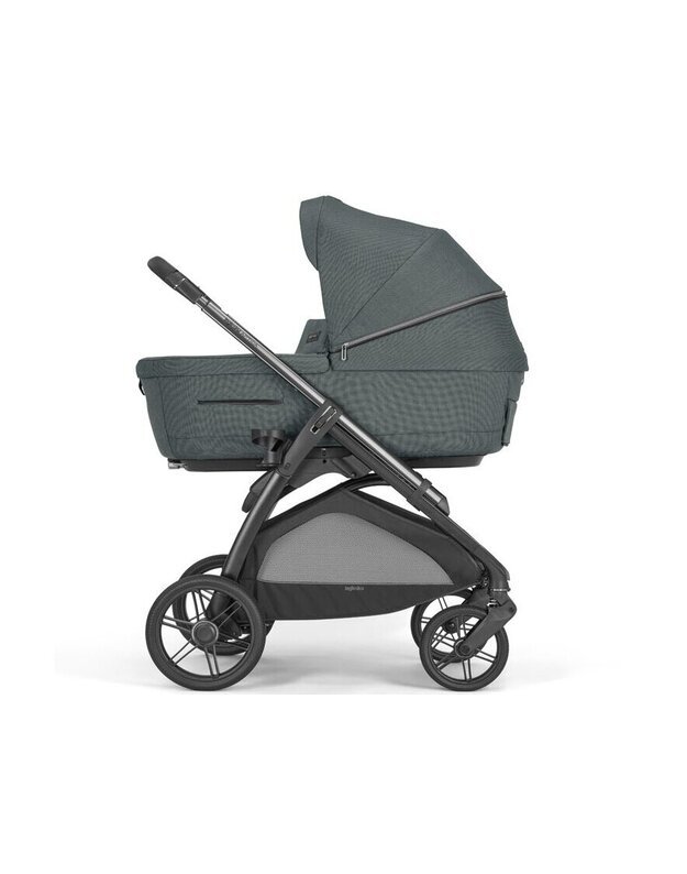 Universalus vežimėlio komplektas Inglesina Aptica 4in1 Emerald Green + Darwin Infant Recline 0-13 kg