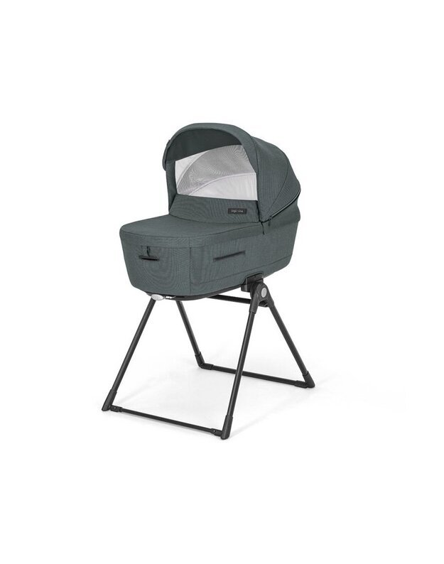 Universalus vežimėlio komplektas Inglesina Aptica 4in1 Emerald Green + Darwin Infant Recline 0-13 kg