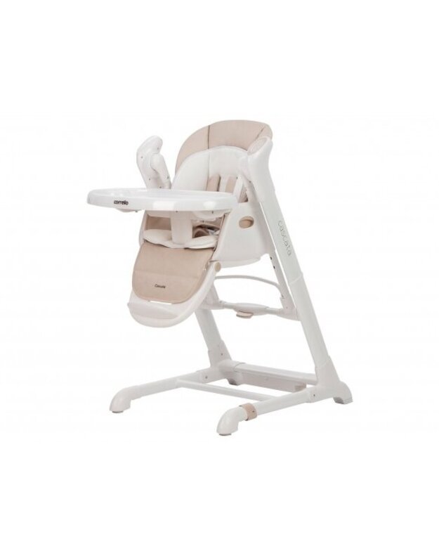 Carrello Cascata maitinimo kėdutė 3in1 Cream Beige