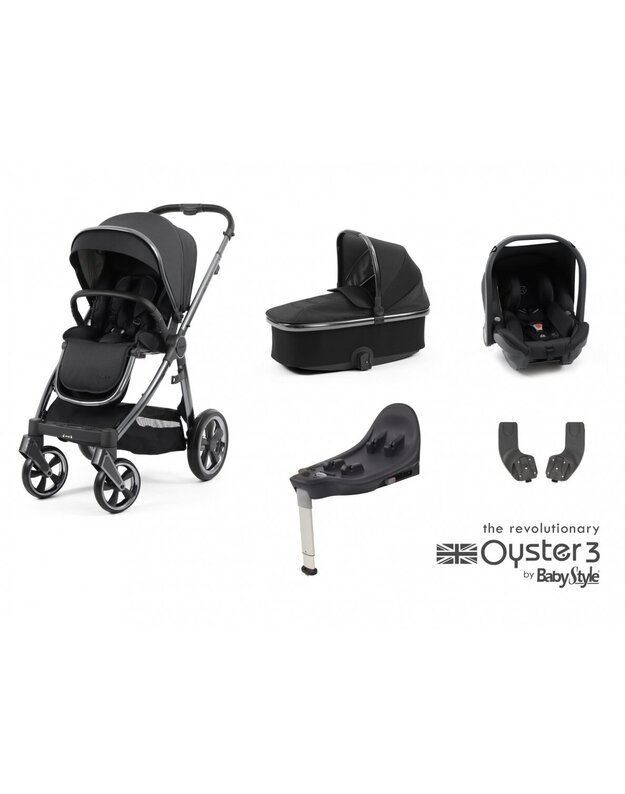 OYSTER 3 STROLLER SET 5IN1 Carbonite