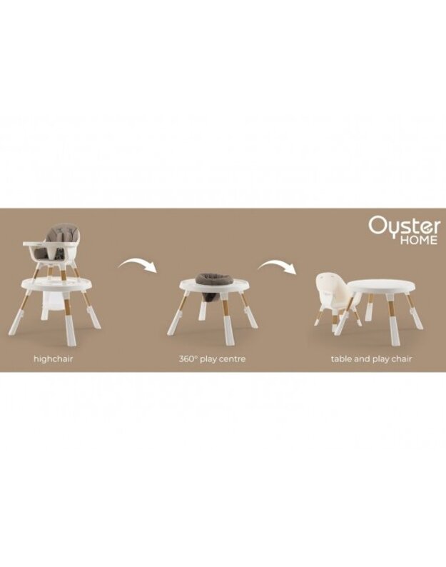 Oyster 4in1 kėdutė Moon