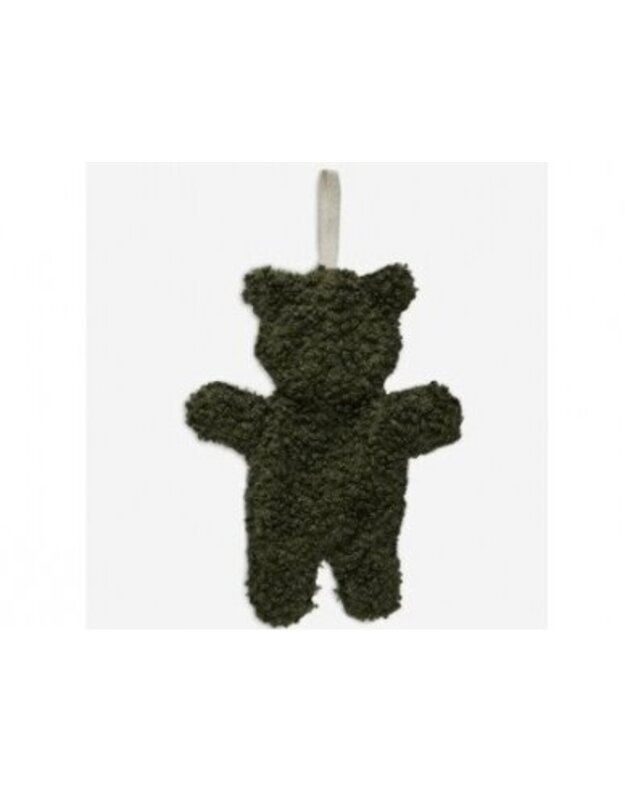 Jollein kramtuko ar čiulptuko laikiklis Teddy Bear Leaf Green