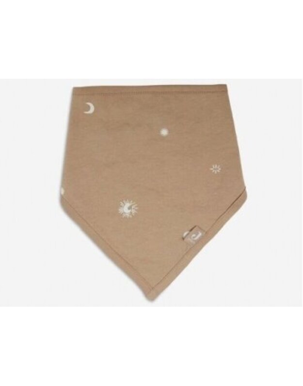 Jollein seilinukas Bib Bandana Stargaze Leaf Biscuit 2vnt